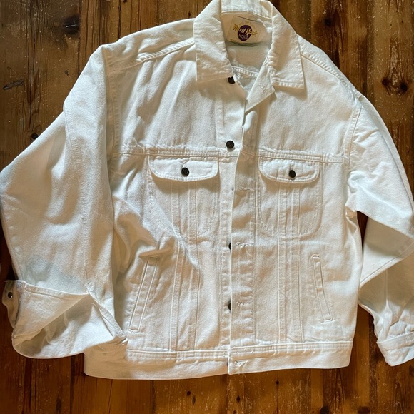Hard Rock Hotel White Denim Jacket never worn - Picture 2 of 2